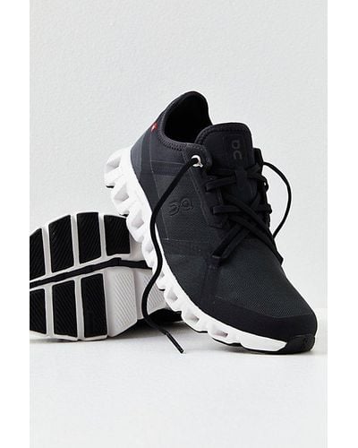 On Shoes Cloud X 3 Ad Sneakers At Free People In Black/white, Size: Us 7.5