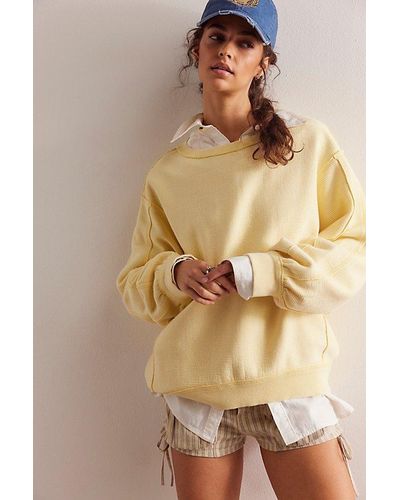 Free People We The Free End Game Pullover - Natural