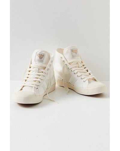 Gola Coaster High Top Sneakers - White