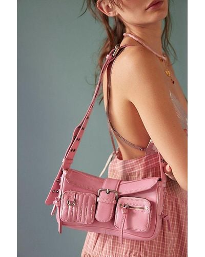 Free People High Speed Crossbody At In Vintage Pink - Multicolor