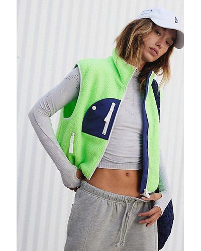 Free People Hit The Slopes Vest - Green