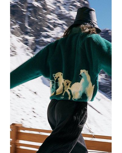 Fp Movement Hit The Slopes Printed Pullover - Multicolour