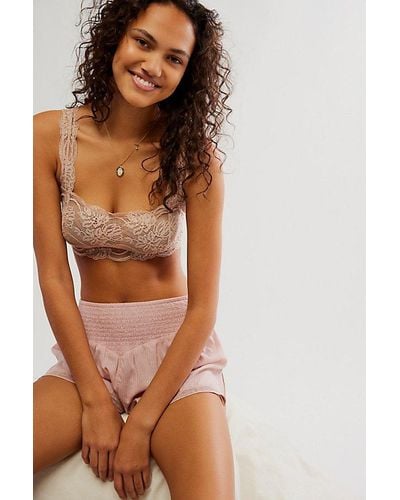 Intimately By Free People Last Dance Square Bralette - Brown