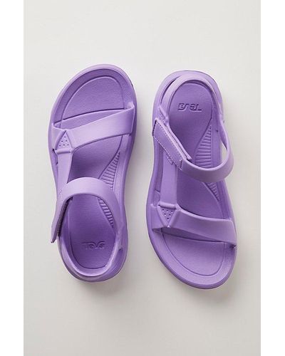 Free People Teva Hurricane Drift Sandals - Purple