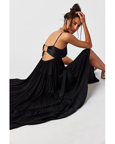 Free People Freya Maxi Dress - Black