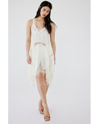 Intimately By Free People Hearts On Fire Slip - White