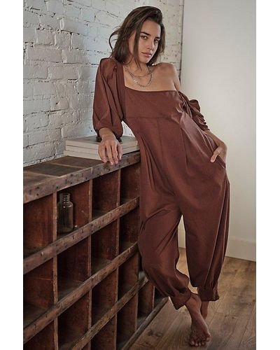 Intimately By Free People Lotta Love Playsuit - Brown