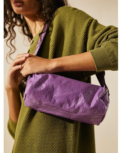 Free People Aurora Shoulder Bag - Purple