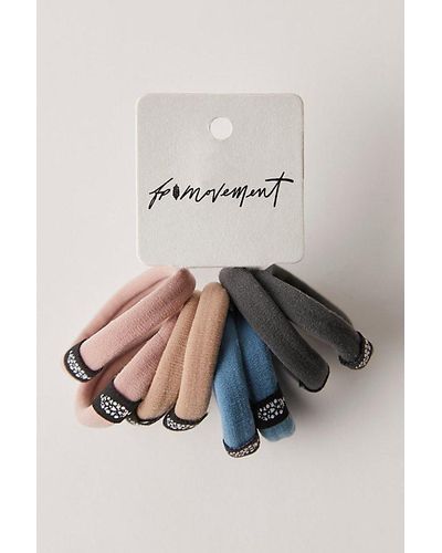 Fp Movement Movement Hair Tie Pack - Gray