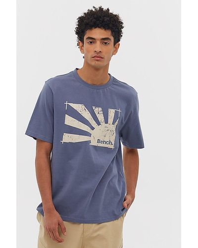 Bench Bolton Heritage Tee - Blue