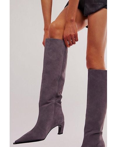 Vicenza Camila Tall Boots - Purple