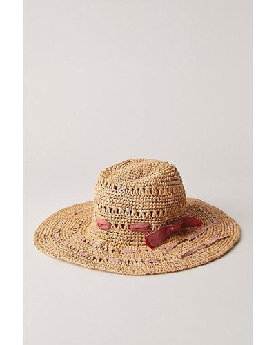 Lorna Murray Sand Dune Cocos Hat - Natural