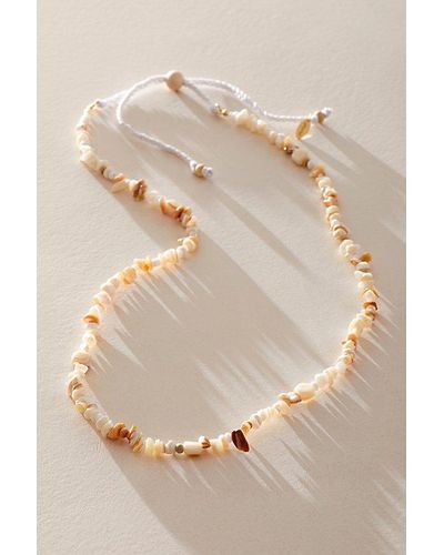 Free People Somewhere Only We Know Strand Necklace - Natural