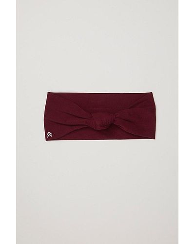 Free People Soulvation Butter Soft Knotted Headband - Red