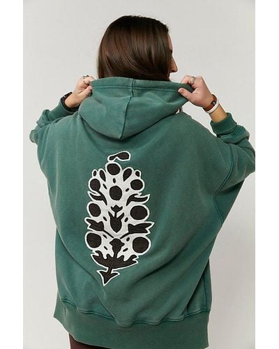 Fp Movement Sprint To The Finish Logo Hoodie - Natural