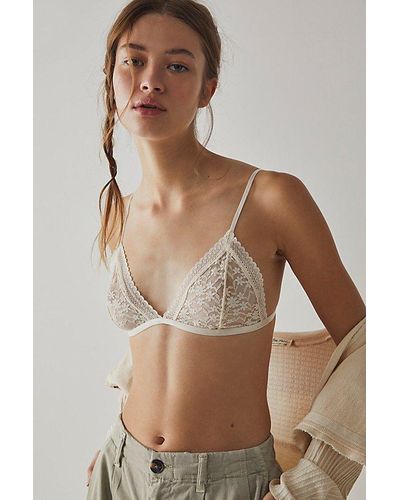 Free People Daisy Lace Bralette - Brown