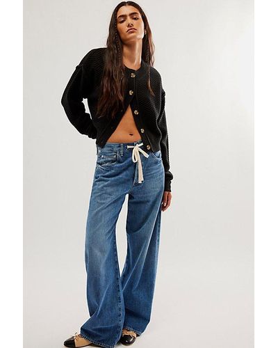 Citizens of Humanity Brynn Drawstring Trousers - Blue
