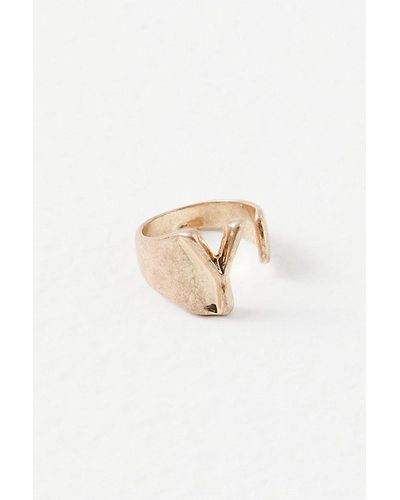 Free People Name On Your Heart Ring - White