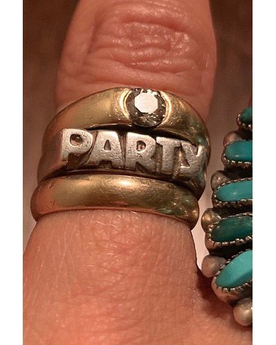 Free People Party Ring Selected - Brown