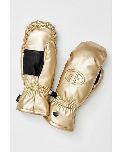 Free People Goldbergh Charmer Mittens - Natural