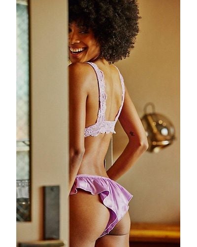 Intimately By Free People Cheeky Flirt Panty - Brown