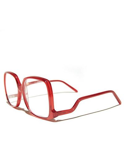 Free People Retro Mia Reading Glasses - Red