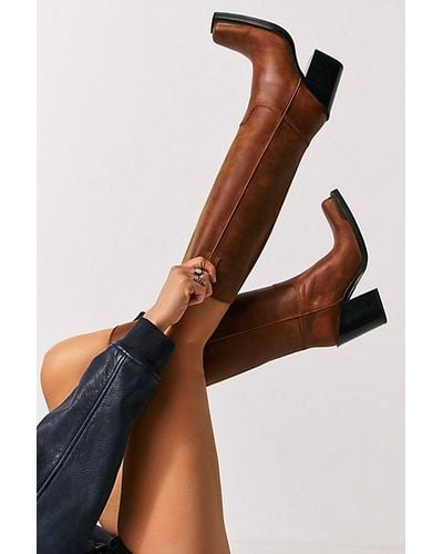 Jeffrey Campbell East Austin Tall Boots - Brown