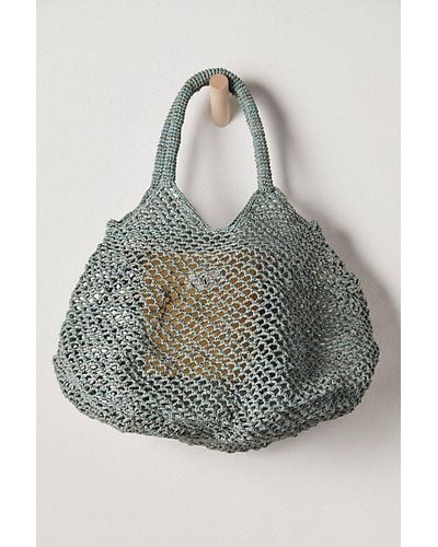Free People Sans Arcidet Mamabe Tote - Gray