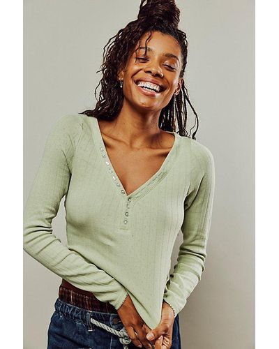 Green Intimately By Free People Tops for Women