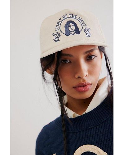 Free People Spirit Of The West Baseball Hat - Natural