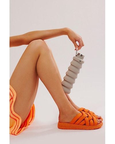 Malibu Sandals Zuma Recycled Slides - Orange