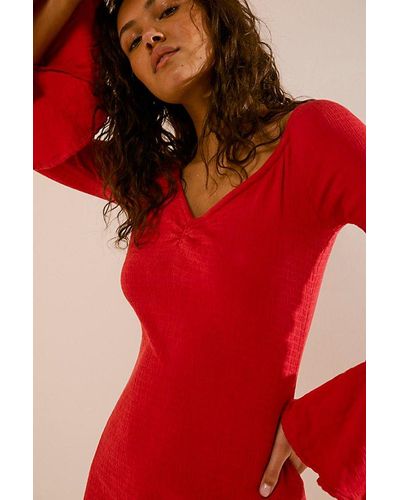 Free People Like To Party Mini - Red