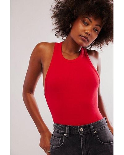 Intimately By Free People Brexley Bodysuit - Red