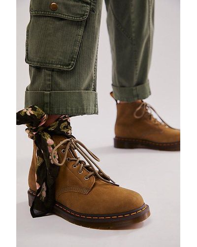 Dr. Martens 101 Lace Up Boots - Green