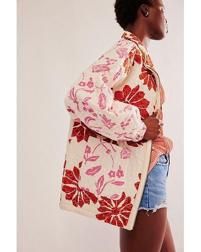 Free People Something About You Jacket - Red