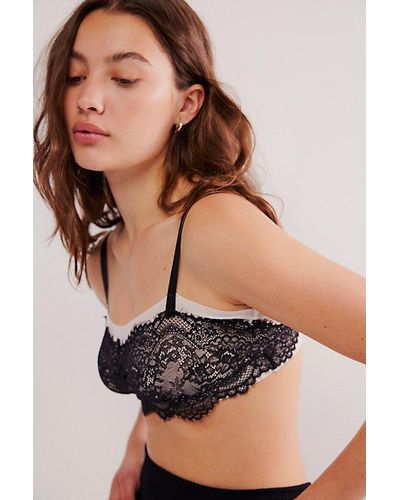 Intimately By Free People Sweet Escapes Bra - Black