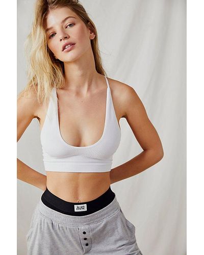 Intimately By Free People What's The Scoop Bralette - White