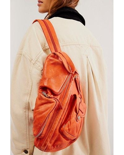 Free People Sparrow Convertible Sling Bag At Free People In Fired Brick