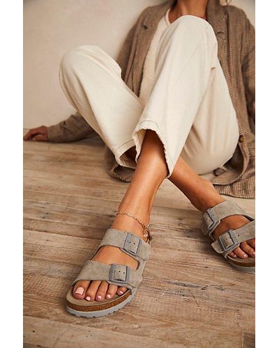 Birkenstock Arizona Soft Footbed Sandals - Brown