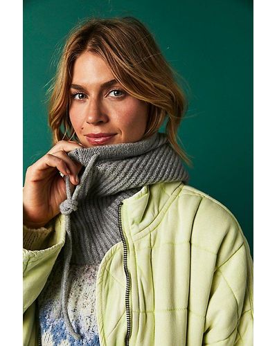 Free People Cagoule Côtelée Over My Head - Green
