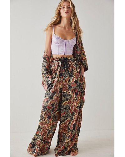 Intimately By Free People Goddess Lounge Trousers - Brown