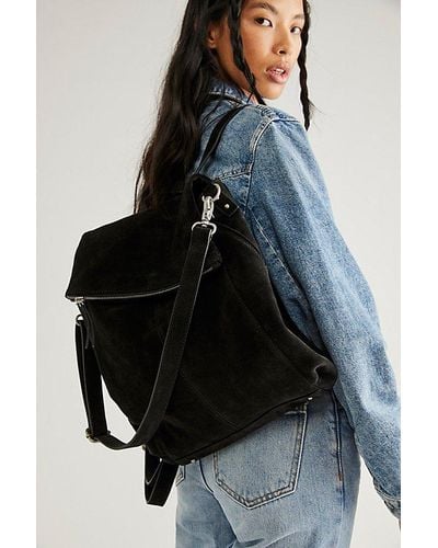 Free People Camilla Convertible Backpack - Black