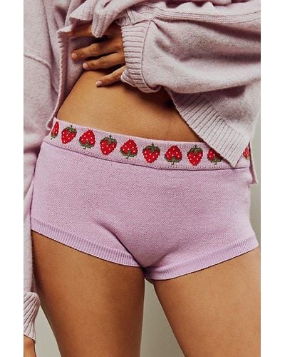 Intimately By Free People Just Peachy Shortie - Purple