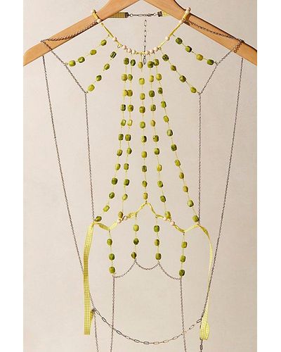 Free People Camino Body Chain - Natural