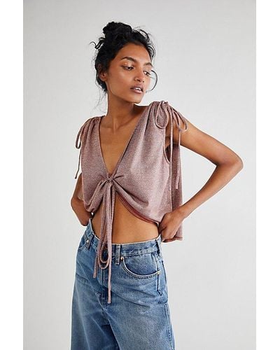 Free People Wanna Dance Convertible Top - Multicolor
