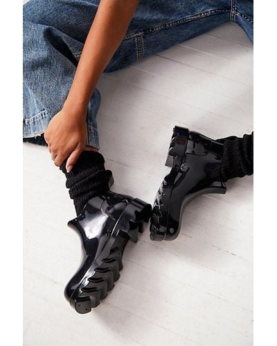 Free People High Street Rain Boots - Black