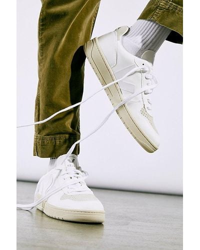 Veja V-10 Sneaker Shoe At Free People In Extra White, Size: Eu 36 - Multicolor