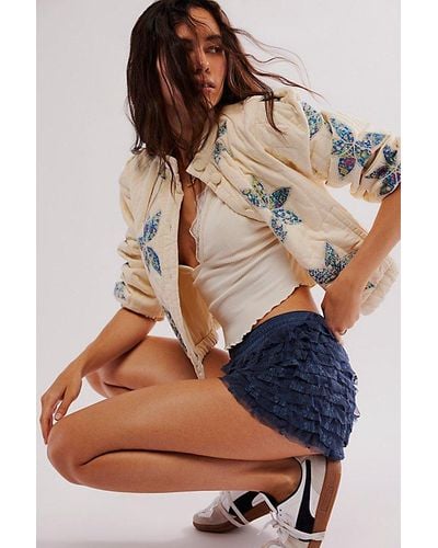 Intimately By Free People Feeling For Lace Shorties - Multicolour