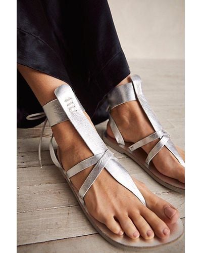 Free People Vacation Day Wrap Sandals - Multicolor