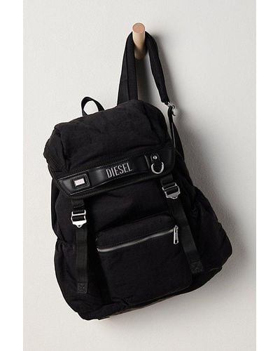 DIESEL Logos Backpack - Black